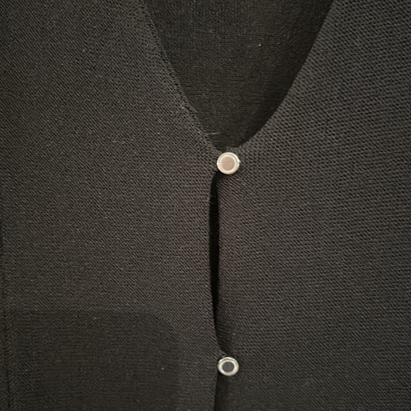 NWOT lot of 2: Dex Pleated Shoulder Pad button down Sweater size 2X - Picture 4 of 10